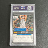 2014-15 Panini Totally Cetified #C-KL Kevin Love Signed Card PSA 8 Slabbed Timberwolves