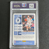 2019-20 Panini Contenders #48 Jonas Valanciunas Signed Card AUTO PSA Slabbed Grizzlies