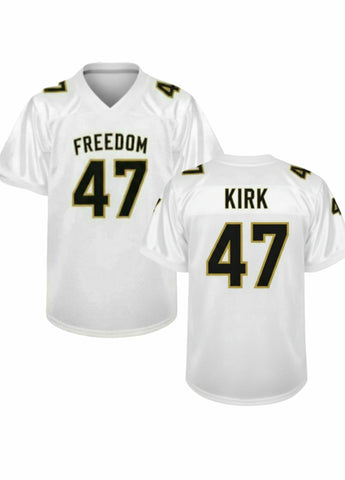 Charlie Kirk Freedom Jersey Football #47 Shirt