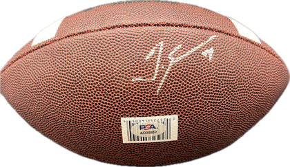 Tremaine Edmunds Signed Football PSA/DNA Chicago Bears Autographed