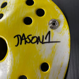 Ari Lehman Signed Mask "Freddy Sucks" Tristar Friday the 13th Autographed Jason