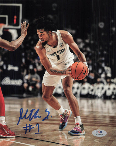 Seth Lundy signed 8x10 photo PSA/DNA Penn State Autographed