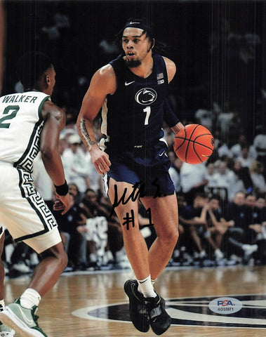 Seth Lundy signed 8x10 photo PSA/DNA Penn State Autographed