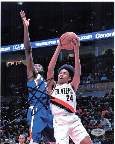 Anfernee Simons signed 8x10 photo PSA/DNA Trailblazers Autographed