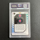 2020-21 Panini Illusions #25 Killian Hayes/Isiah Thomas Signed Card AUTO PSA Slabbed RC Pistons