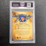 2020-21 Artifacts #44 Brayden Point Signed Card 55/99 AUTO PSA/DNA slabbed Lightning