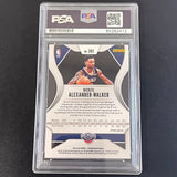 2019-20 Panini Prizm #263 Nickeil Alexander Walker Signed Card AUTO PSA Slabbed RC Pelicans