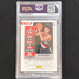 2018-19 Panini Contenders Rookie Ticket #RT-ASM ANFERNEE SIMONS Signed Rookie Card AUTO PSA/DNA Slabbed RC Blazers