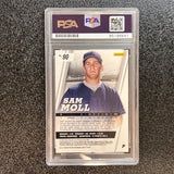 2013 Panini Prizm Perennial Draft Picks #90 Sam Moll Signed Card PSA/DNA AUTO 10 Rockies