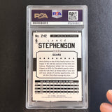 2015-16 NBA Hoops #242 Lance Stephenson Signed Card Auto PSA Slabbed Clippers