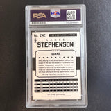 2015-16 NBA Hoops #242 Lance Stephenson Signed Card Auto PSA Slabbed Clippers