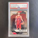 2016-17 Panini Prizm #226 Ryan Anderson Signed Card AUTO PSA/DNA Slabbed Rockets