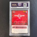 2012-13 Panini Prestige #160 Chandler Parsons Signed Card AUTO PSA Slabbed Rockets