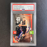 2009-10 Panini ADRENALYN XL Andrea Bargnani Signed Card AUTO PSA/DNA Slabbed Raptors