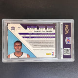 2010-11 Panini Threads #73 Samuel Dalembert Signed Card AUTO PSA Slabbed Kings