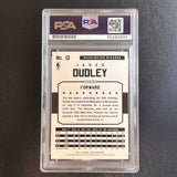 2015 NBA Hoops #13 Jared Dudley Signed Card AUTO PSA Slabbed Wizards