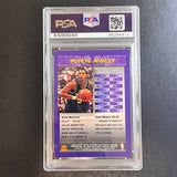 1994-95 Topps Finest #122 Popeye Jones Signed Card AUTO PSA Slabbed Mavericks