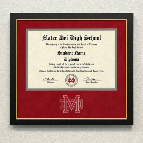 Professional Diploma Framing for College & High School Graduates