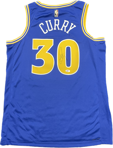 Stephen Curry signed jersey PSA/DNA Golden State Warriors Autographed