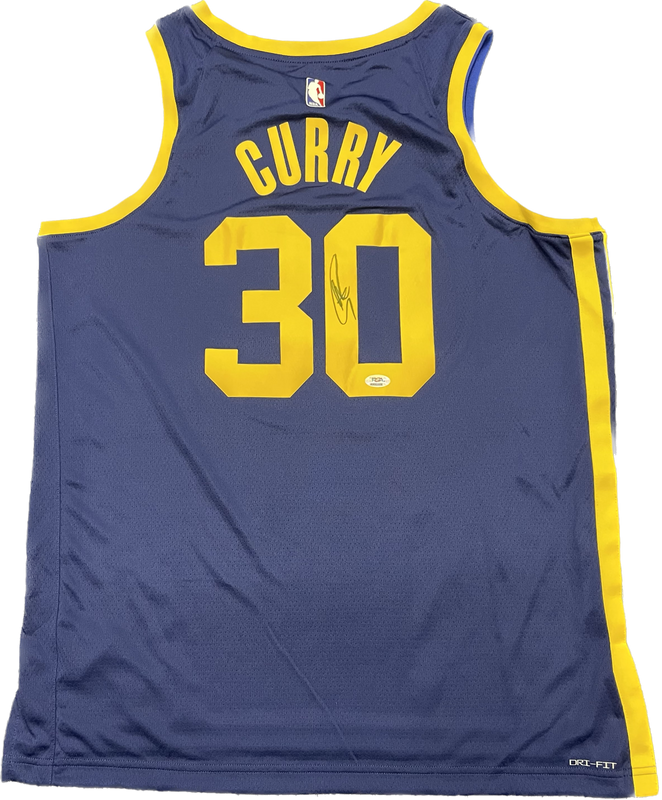 Stephen Curry signed jersey PSA/DNA Golden State Warriors Autographed