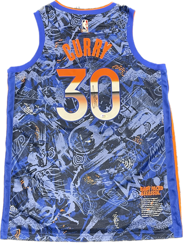 Stephen Curry signed jersey PSA/DNA Golden State Warriors Autographed All Star