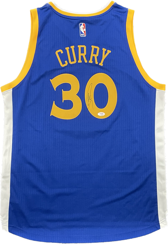 Stephen Curry signed jersey PSA/DNA Golden State Warriors Autographed