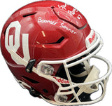 Spencer Rattler Signed Full Size Riddell Helmet PSA/DNA Oklahoma Sooners Autographed "Texas Sucks"