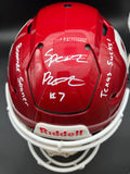 Spencer Rattler Signed Full Size Riddell Helmet PSA/DNA Oklahoma Sooners Autographed "Texas Sucks"