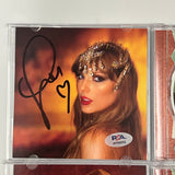 Taylor Swift Signed CD Cover Bundle Framed PSA/DNA The Life of a Showgirl