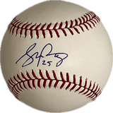 Stephen Piscotty Signed Rawlings MLB baseball PSA Cardinals