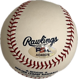 Stephen Piscotty Signed Rawlings MLB baseball PSA Cardinals