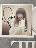 Taylor Swift Signed CD Cover Framed PSA/DNA The Tortured Poets Department TTPD
