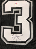 TRE JONES signed jersey PSA/DNA San Antonio Spurs Autographed
