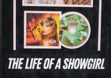 Taylor Swift Signed CD Cover Custom Framed PSA/DNA The Life of a Showgirl