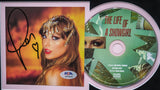 Taylor Swift Signed CD Cover Custom Framed PSA/DNA The Life of a Showgirl