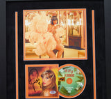 Taylor Swift Signed CD Cover Custom Framed PSA/DNA The Life of a Showgirl