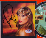 Taylor Swift Signed CD Cover Custom Framed PSA/DNA The Life of a Showgirl