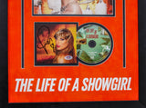 Taylor Swift Signed CD Cover Custom Framed PSA/DNA The Life of a Showgirl