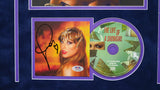 Taylor Swift Signed CD Cover Custom Framed PSA/DNA The Life of a Showgirl