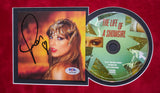 Taylor Swift Signed CD Cover Custom Framed PSA/DNA The Life of a Showgirl