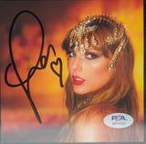 Taylor Swift Signed CD Cover Framed PSA/DNA The Life of a Showgirl