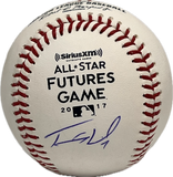 Tomas Nido signed baseball BAS Beckett Mets Autographed Futures Game 2017