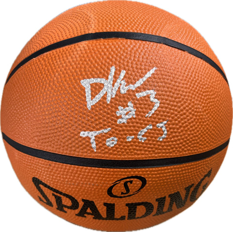 Dalton Knecht Signed Basketball PSA/DNA Autographed Tennessee Volunteers NBA Top Draft Prospect