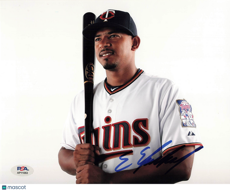 Eduardo Escobar Minnesota Twins Signed 8x10 Photo PSA