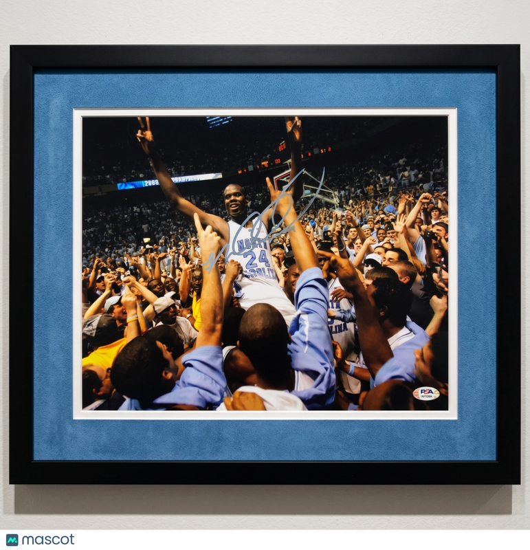 Marvin Williams North Carolina Tar Heels Signed 11x14 Custom Framed Photo PSA