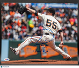 Tim Lincecum Signed 11x14 Photo San Francisco Giants