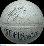 Yaxel Lendeborg Golden State Warriors Signed Basketball NBA PSA