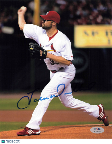 Jake Westbrook St. Louis Cardinals Signed 8x10 Photo PSA