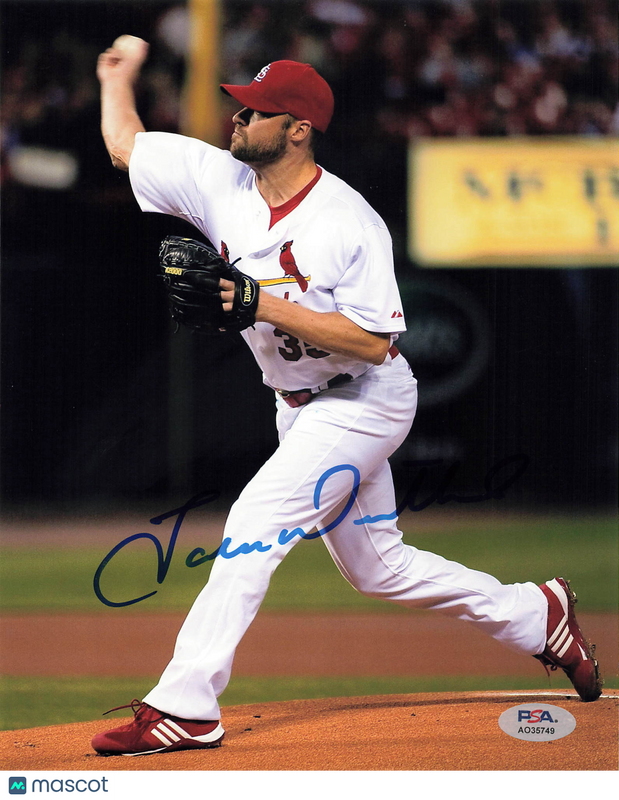 Jake Westbrook St. Louis Cardinals Signed 8x10 Photo PSA