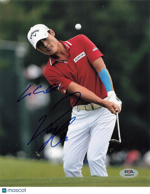 Danny Lee Signed Golf 8x10 Photo PSA Autographed